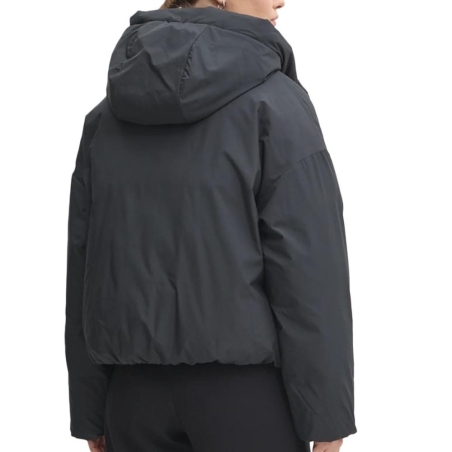 Doudoune Noire Femme Converse Synthetic Puffer