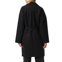 Manteau Noir Femme Pieces Jolene