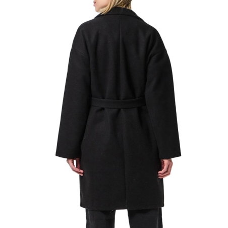 Manteau Noir Femme Pieces Jolene