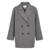 Manteau Gris Femme Vila Sakaya