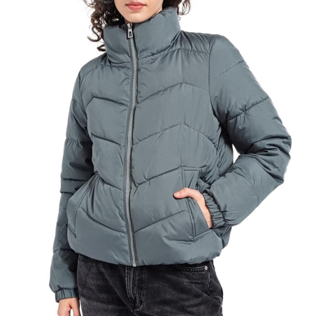 Doudoune Grise Femme Vero Moda Liga