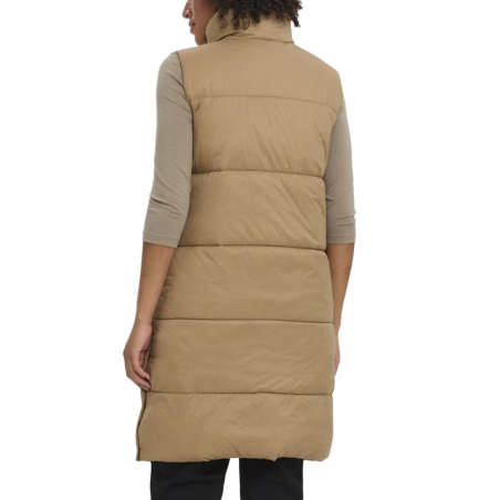 Doudoune sans manche Marron Femme Vero Moda Muppsala