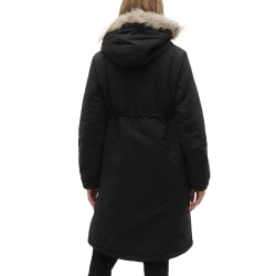 Parka Noire Femme Mamalicious Jessi
