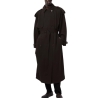 Trench-coat long Marron unisexe Lacoste Runway Wooll