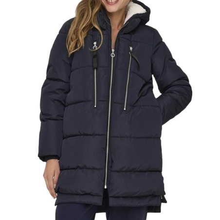 Doudoune Marine Femme Only Newnora