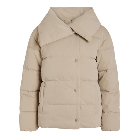 Doudoune Beige Femme Vila Sulitana Es