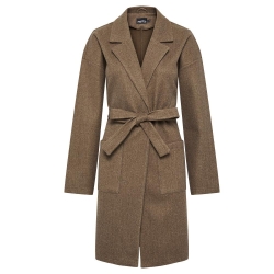 Manteau Marron Femme Pieces Jolene