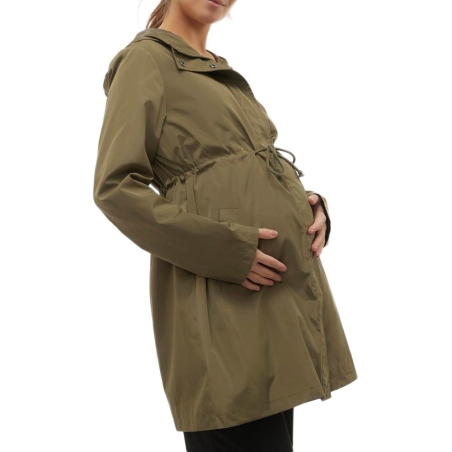 Parka Kaki Femme Mamalicious Alma