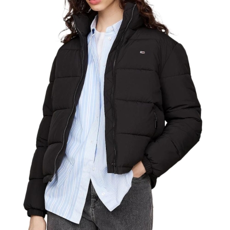 Doudoune Noire Femme Tommy Hilfiger Puffer