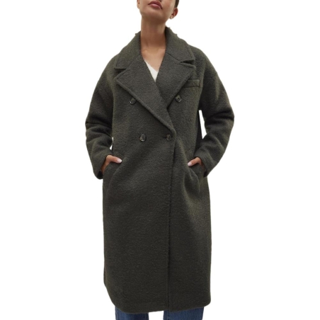 Manteau Long Gris Femme Vero Moda Liteerika
