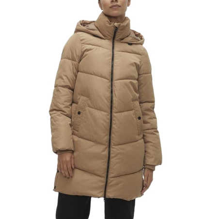 Doudoune Marron Femme Vero Moda Halsey