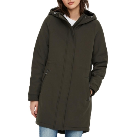 Parka Grise Femme Vero Moda Cleanmila