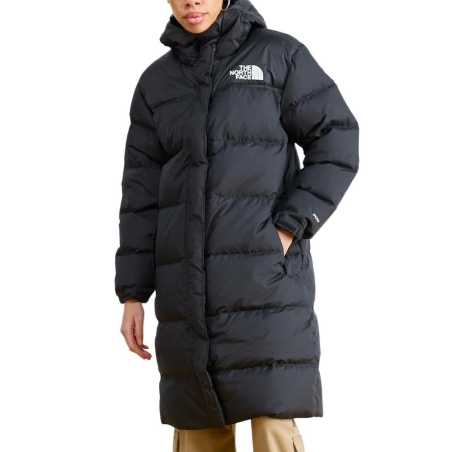 Doudoune Longue Femme Noir The North Face Nuptse