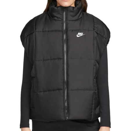 Doudoune Sans Manches Noire Femme Nike Thrmr