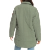 Manteau Matelassé Vert Femme Roxy Next Up