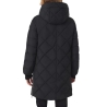 Doudoune longue Noire Femme TBS Gretalon