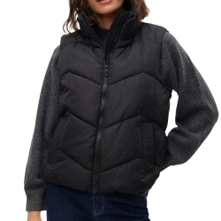 Doudoune sans manches Noir Femme Vero Moda Ligaeva