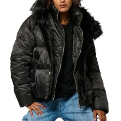 Doudoune Noire Femme Kaporal Shime