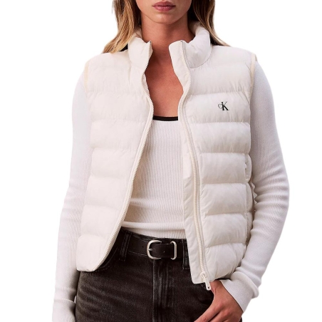 Doudoune Blanche Femme Calvin Klein Jeans Lightweight