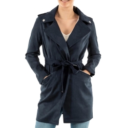 Manteau Long Marine Femme Morgan GARIA