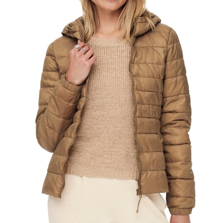 Doudoune Marron Femme Only Tahoe