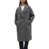 Manteau Long Gris Clair Femme Vero Moda Liteerika