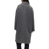 Manteau Long Gris Clair Femme Vero Moda Liteerika