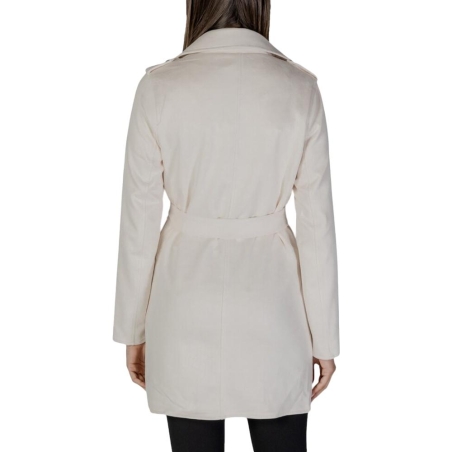 Manteau Long Ecru Femme Morgan GARIA