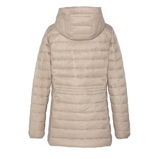 Doudoune Longue Beige Femme Schott BAKER2WRS