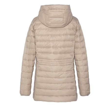 Doudoune Longue Beige Femme Schott BAKER2WRS
