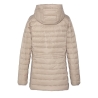 Doudoune Longue Beige Femme Schott BAKER2WRS