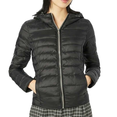 Doudoune Noire Femme Only Tahini