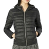 Doudoune Noire Femme Only Tahini
