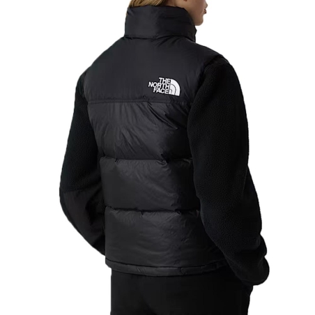 Doudoune Sans Manches Noire Femme The North Face Nuptse
