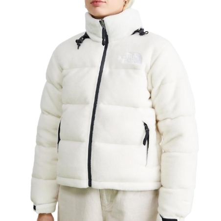 Doudoune Blanche Femme The North Face Polar Nuptse