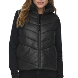 Doudoune Sans Manches Noir Femme JDY Fiona