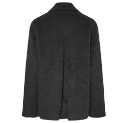 Manteau Noir Femme Pieces Jasmin Outerwear