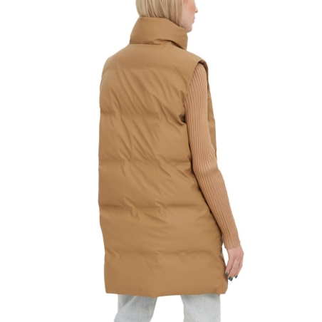 Doudoune sans manche Marron Femme Vero Moda Coated TGY