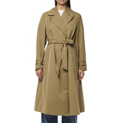 Trench Marron Femme Pieces Nova