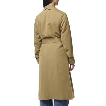 Trench Marron Femme Pieces Nova