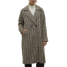 Manteau Beige à Carreaux Femme Vero Moda Hannah