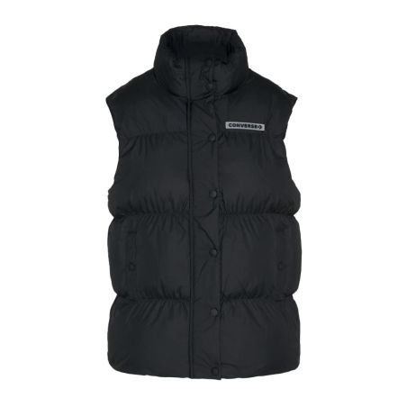 Doudoune Noire Femme Converse Super Puffer