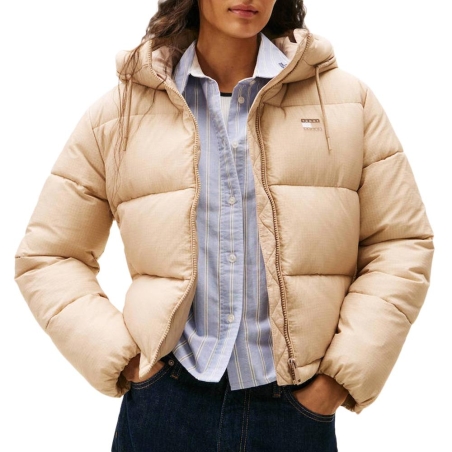 Doudoune Beige Femme Tommy Hilfiger DW0DW21625