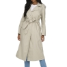 Manteau Beige Femme Only Manila Washed