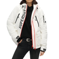 Parka Blanche Femme Superdry Ultimate Windcheater