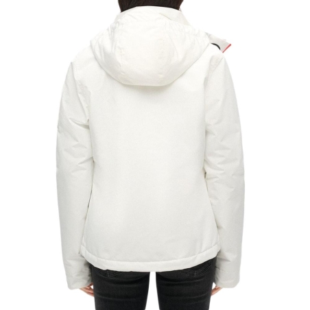 Parka Blanche Femme Superdry Ultimate Windcheater