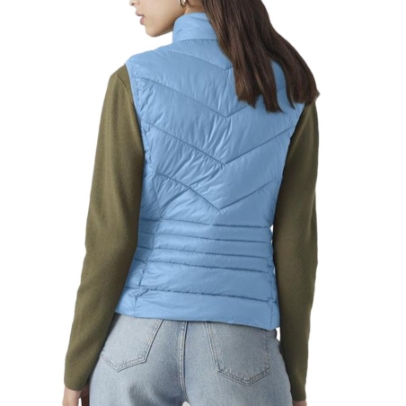 Doudoune sans manche Bleu Femme Vero Moda Sorayasiv