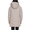 Doudoune Longue Écru Femme JDY Padded