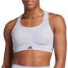 Brassières pour entraînement Gris/Mauve Femme Adidas Tlrdim