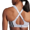 Brassières pour entraînement Gris/Mauve Femme Adidas Tlrdim